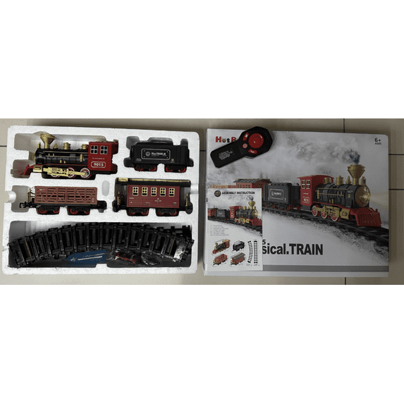 Flooyes Train Set for Boys Girls, Gift for Kids, Toddler Model Train Set for 3 4 5 6 7+ Years Old Boys Gifts Kids