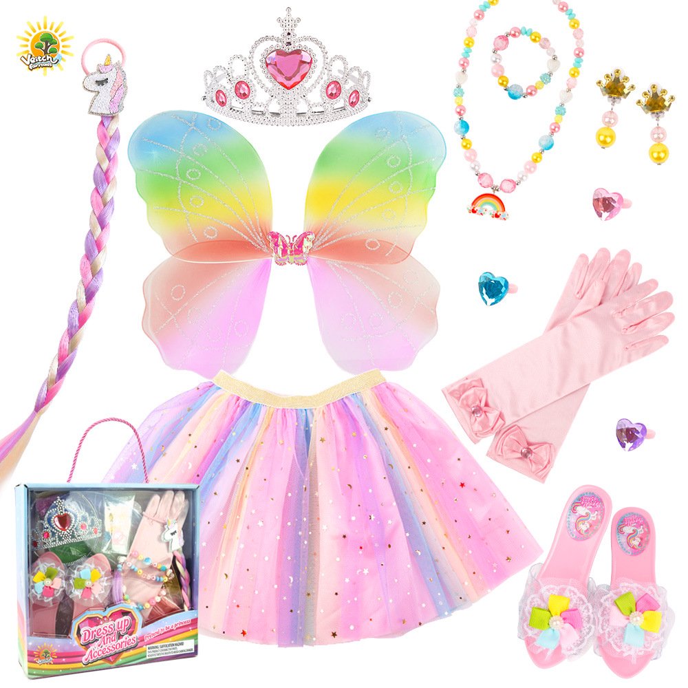 Flooyes Unicorn Toys for Girls 3-6, Pretend Play Toy, Gift for Kids Age 3 4 5 6 7+ Years Old