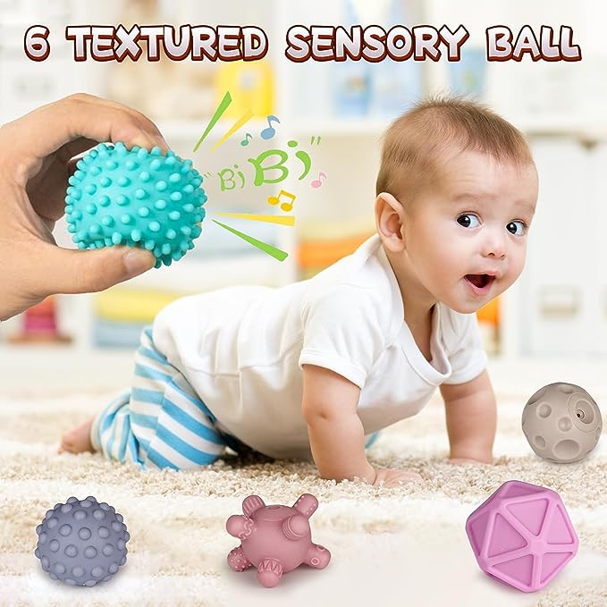 Baby Toys 6-18 Months, Toddler Toys Age 1-2, (3-in-1) Infant Montessori Toys for Babies, Learning Educational Preschool Toys for Boy and Girl